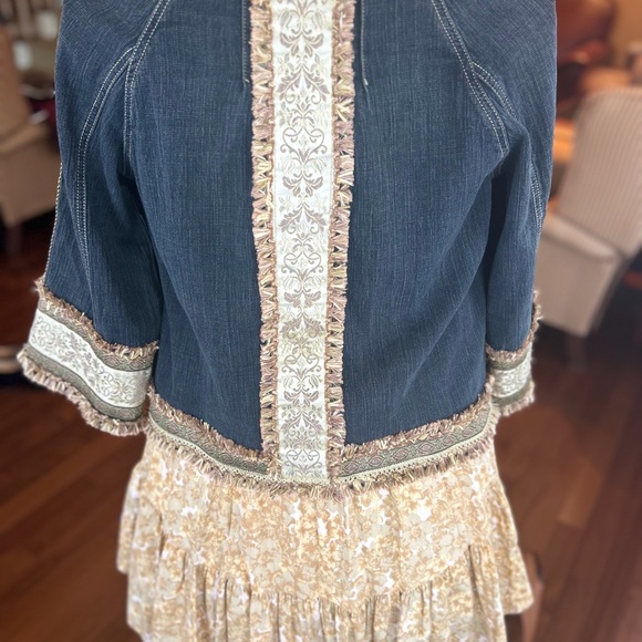 Jeans jacket customize large size💜💜💜 - Picture 5 of 9